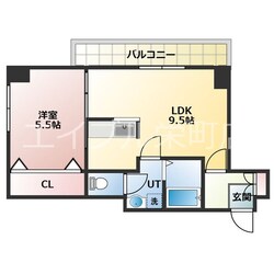 新川駅 徒歩6分 2階の物件間取画像